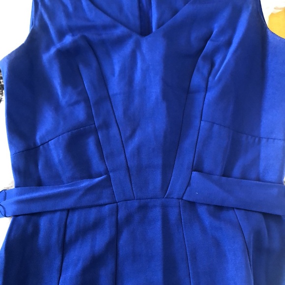 Navy/Royal blue H&M fitted dress - Picture 12 of 16